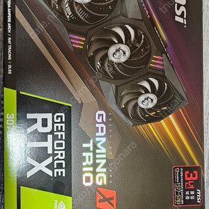 msi 트리오x rtx 3070 봉인씰 훼손안함