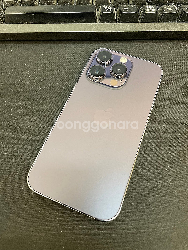 아이폰14프로 퍼플 128GB 상태좋은 중고65만팝니다...--2