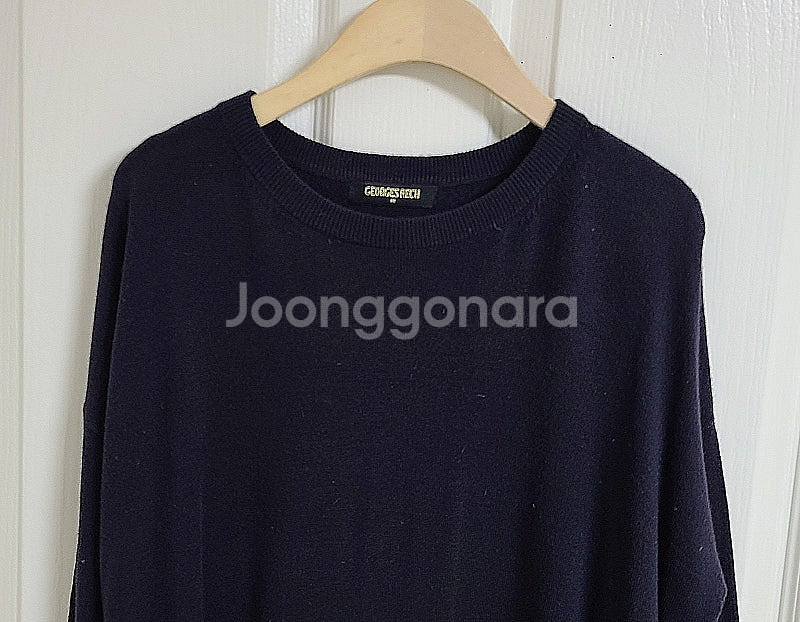 조르쥬레쉬 허리끈묶음 니트 원피스--3