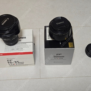 캐논 EF 렌즈 판매합니다. EF50mm f1.2L / EF16-35mm f2.8L / 컨트롤링 어댑터 EF-EOS R control ring adapter