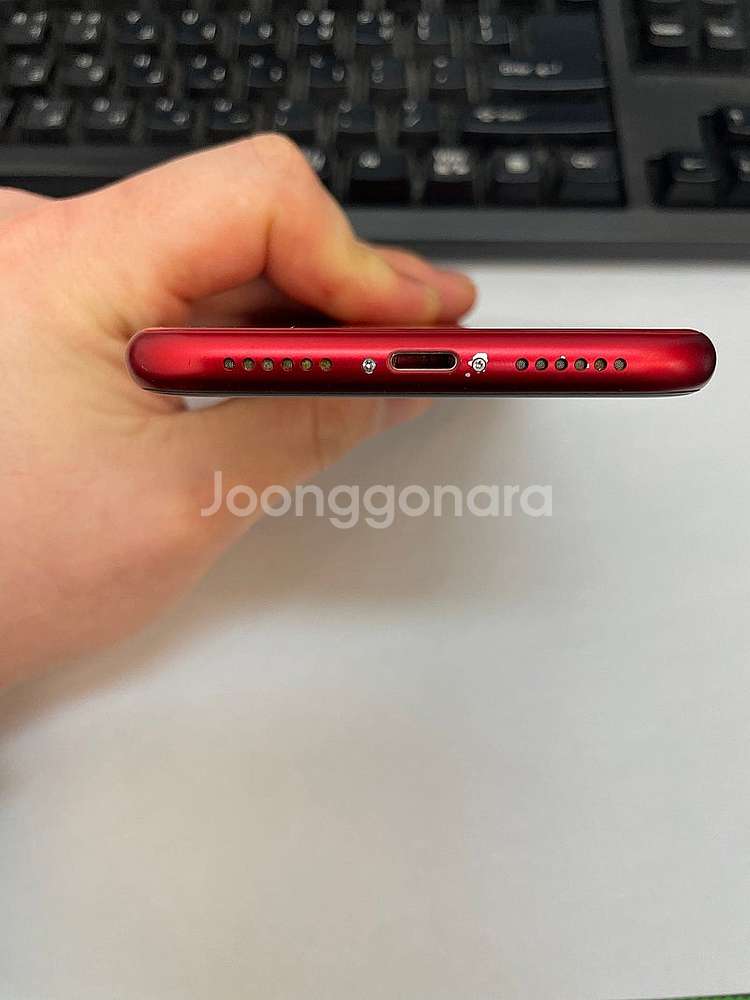 아이폰XR 레드 128GB 배터리89% 상태좋은 중고2...--5