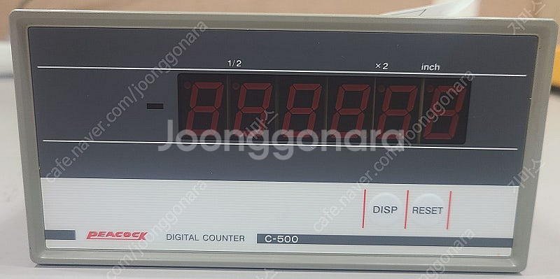 가격내림 OZAKI PEACOCK 카운터 C-500 피...--0