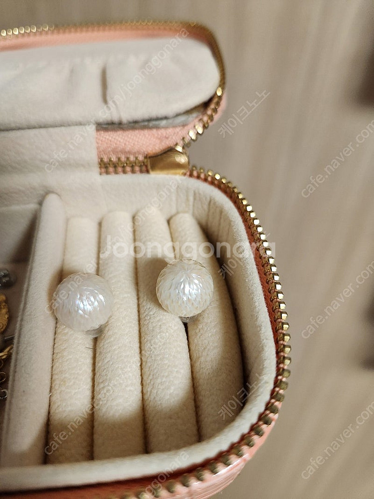 담수진주 귀걸이--0