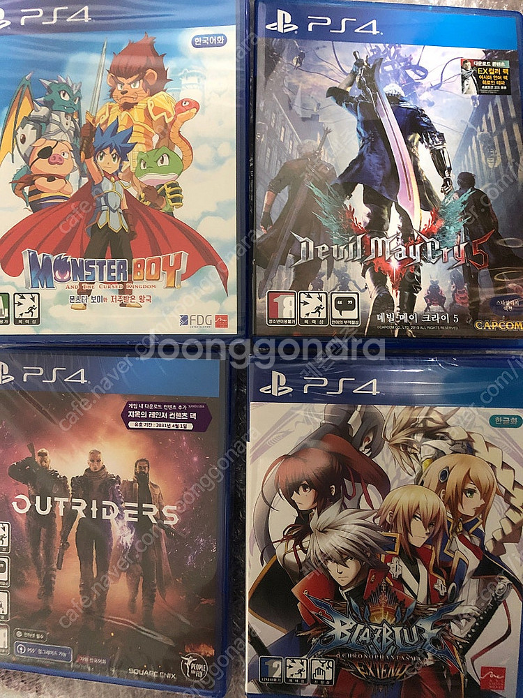 ps4 게임 12개 일괄판매 택포 75000원--1