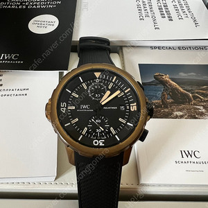 IWC 아쿠아타이머 찰스다윈 에디션