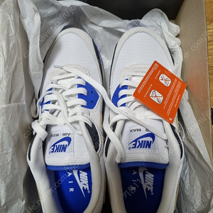 나이키 Max90PremiumWhiteRacerBlue 270