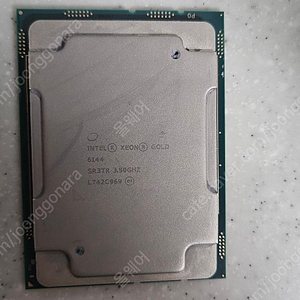 Intel Xeon CPU Gold 6144