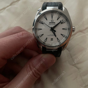 오메가 아쿠아테라 러버스트랩 버전 38mm