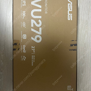 ASUS VU279HFI-W 27인치 사무용 FHD 화이트 모니터 100Hz 나노이온 제너레이터