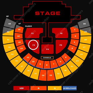 2NE1 투애니원 콘서트 앵콜콘 막콘 일요일 VIP 플로어 F3구역 13열 한자리