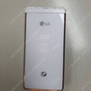 LG 아이스크림 폰3 폴더폰 피쳐폰 화이트