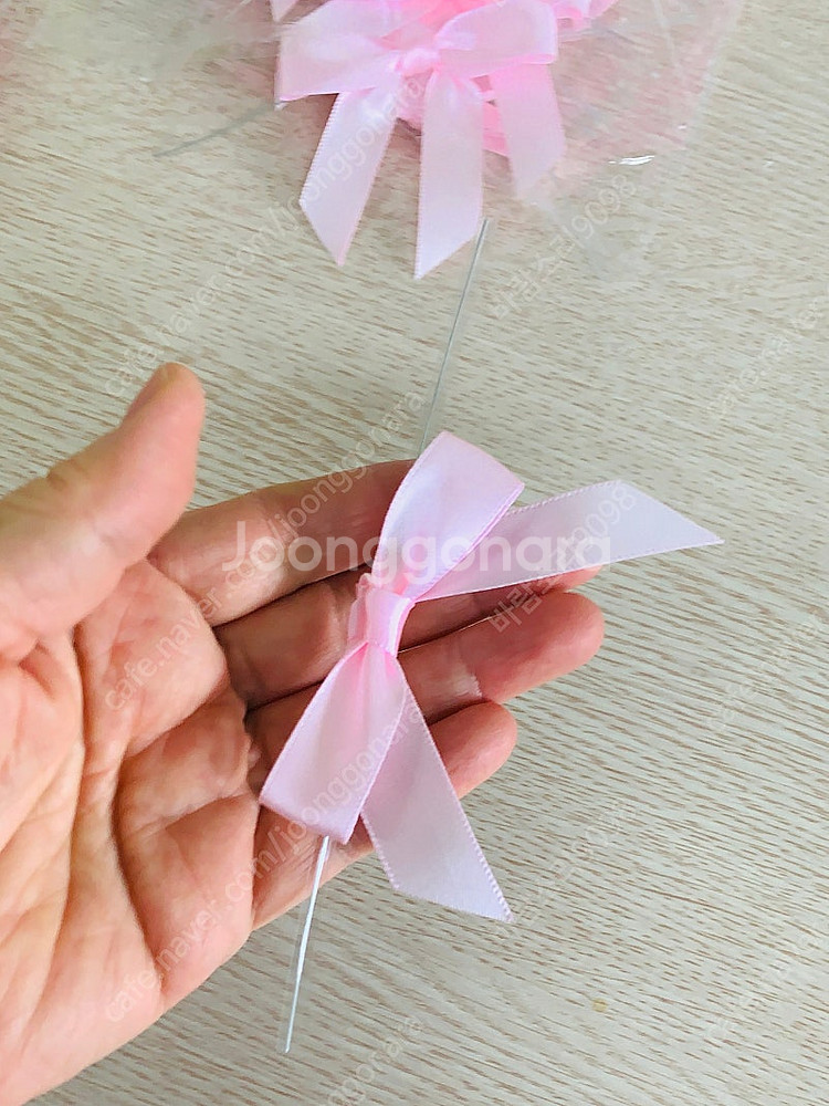 포장리본 5x7cm 빵포장 선물포장 리본 꽃포장 리본--1