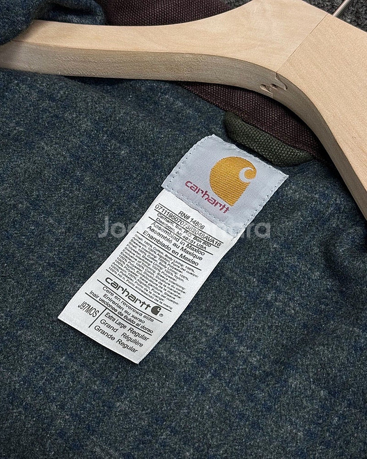 좌쓰 Carhartt WIP J97 Cotton Can...--3