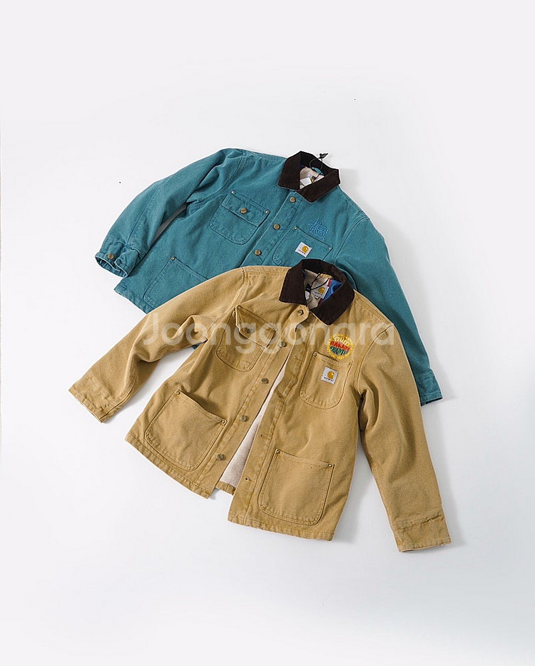 좌쓰 stussy x carhartt 스투시 칼하트 워...--1
