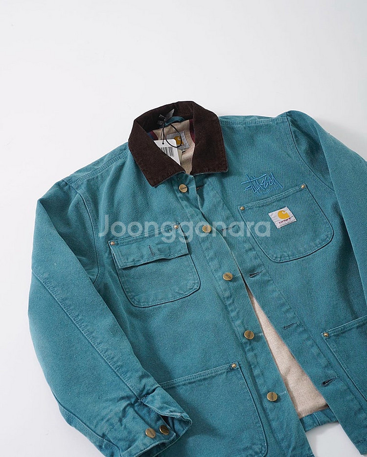 좌쓰 stussy x carhartt 스투시 칼하트 워...--3