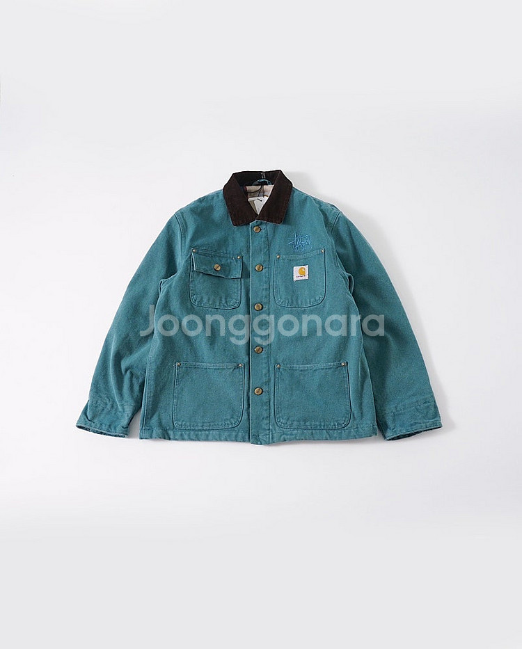 좌쓰 stussy x carhartt 스투시 칼하트 워...--5