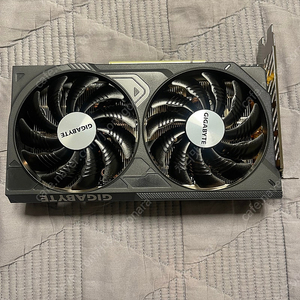 기가바이트 4060ti windforce oc d6 8gb판매합니다.