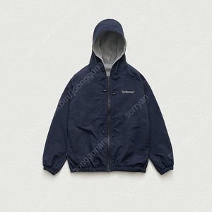 더바넷 네이비 스너글 리버서블 후디드 자켓 후드집업 M사이즈 Navy Snuggle Reversible Hooded Jacket 새상품 택배비 포함