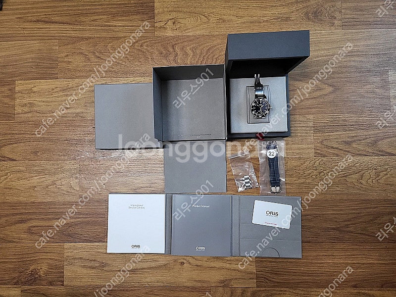 오리스시계 733-7766-4135m_딥블루메탈 팝니다...--0