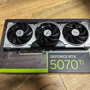 MSI 지포스 RTX 5070Ti 벤투스