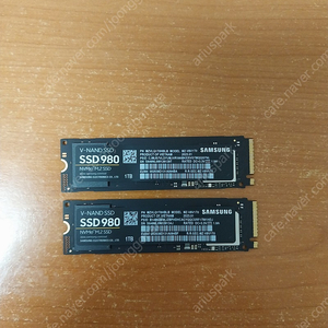 삼성 ssd 980 1tb 2개 팝니다