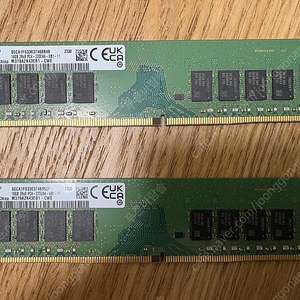 삼성램 DDR4 PC4-3200 16G x 2 (총 32G)