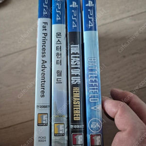 ps4 플스4 팻프린세스/ 몬헌월드/ 라오어/ 배틀필드5 일괄 팝니다