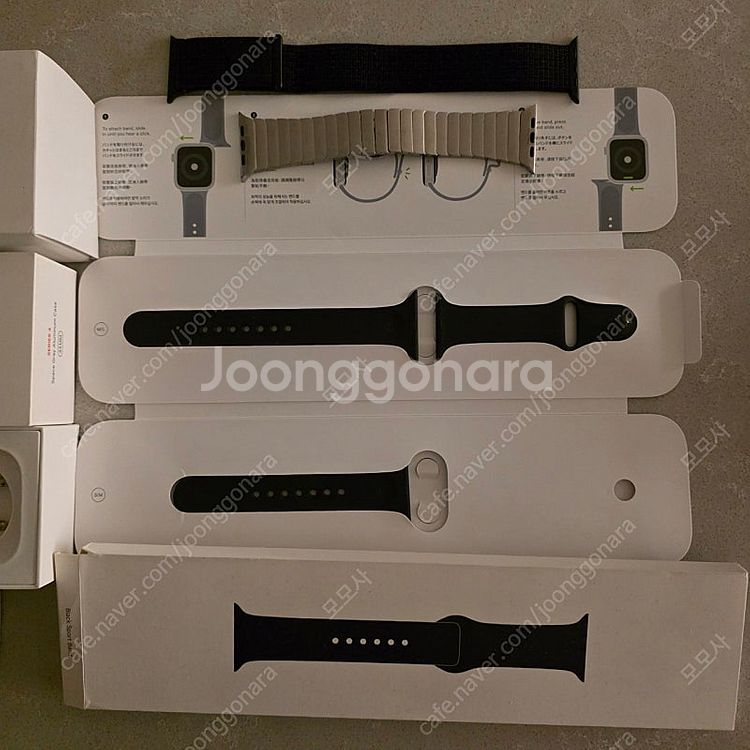 애플워치4 44mm 셀룰러 모델 스페이스 그레이 풀박스...--0