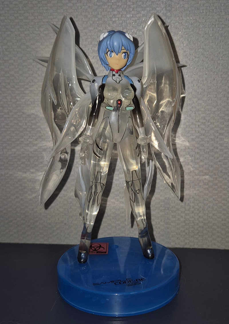 에반게리온 릴리스 CODE : B 클리어 투명 피규어 미소녀 고전 문구 | 중고나라 - 안심되는 중고거래, image size:800x1131