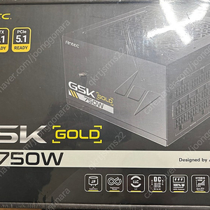 Antec GSK 750W 80PLUS골드 풀모듈러 ATX3.1 파워팝니다