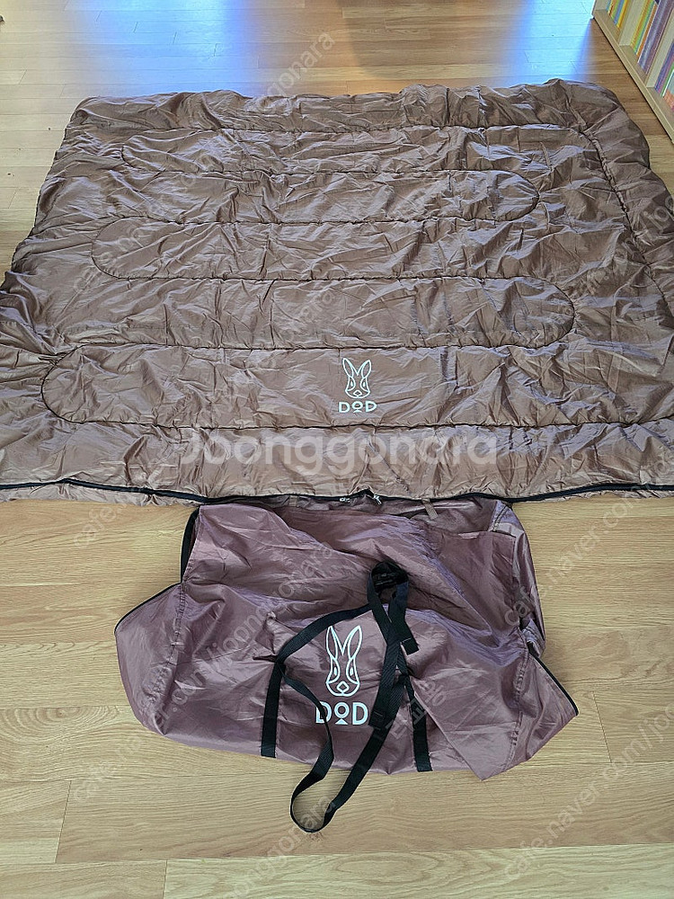 (판매) DOD 패밀리 침낭 슈라프 와카야 팝니다.--4
