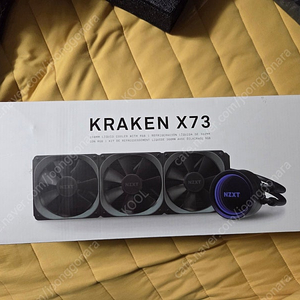 NZXT KRAKEN X73 3열 수냉 블랙 브라보텍