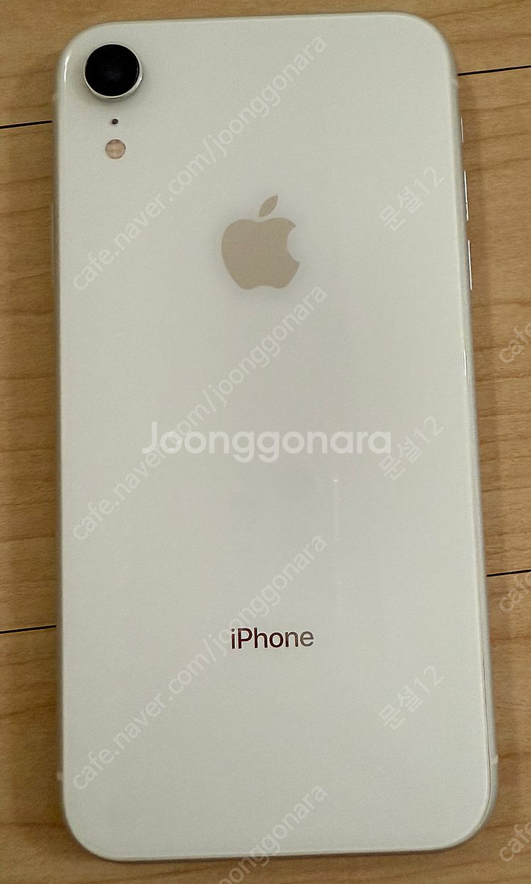 아이폰xr 64gb 화이트--1
