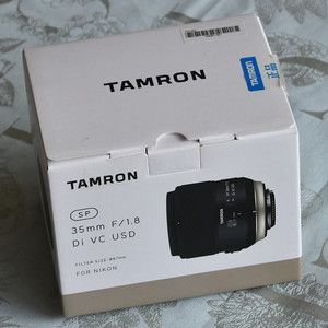 탐론 Tamron 35mm F1.8 Di VC USD 니콘마운트