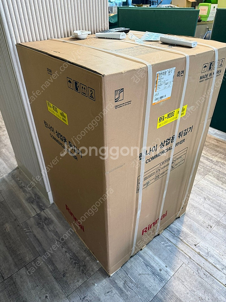 (새상품)린나이 상업용 튀김기 RFA-M30G--0