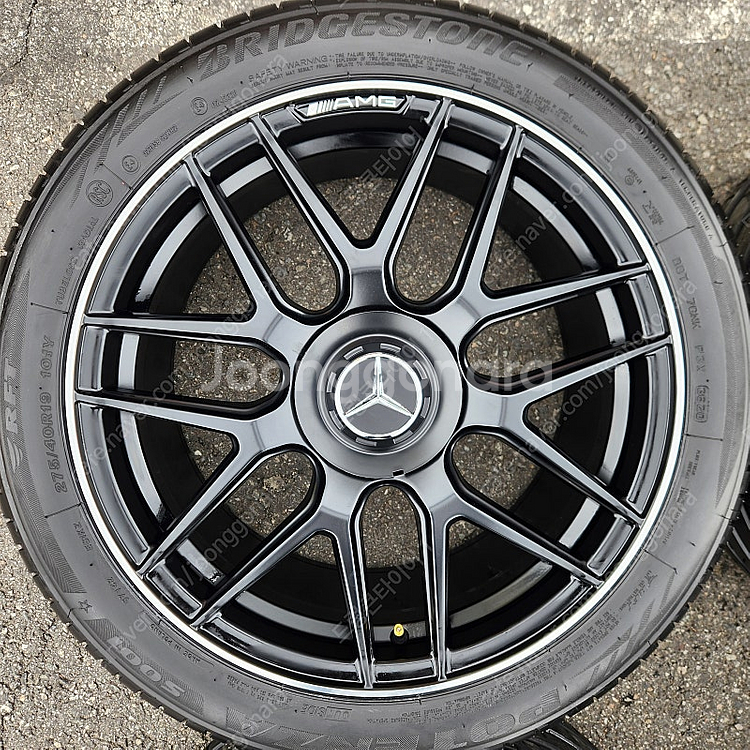 [판매] 벤츠 S63 AMG 퍼포먼스 스타일 19인치 휠타이어 세트 팝니다.--1