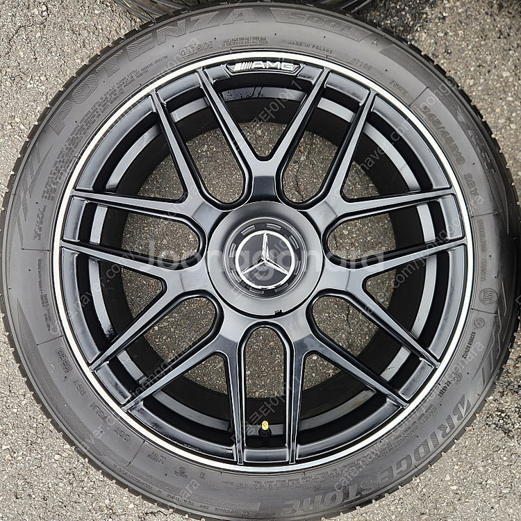 [판매] 벤츠 S63 AMG 퍼포먼스 스타일 19인치 휠타이어 세트 팝니다.--3