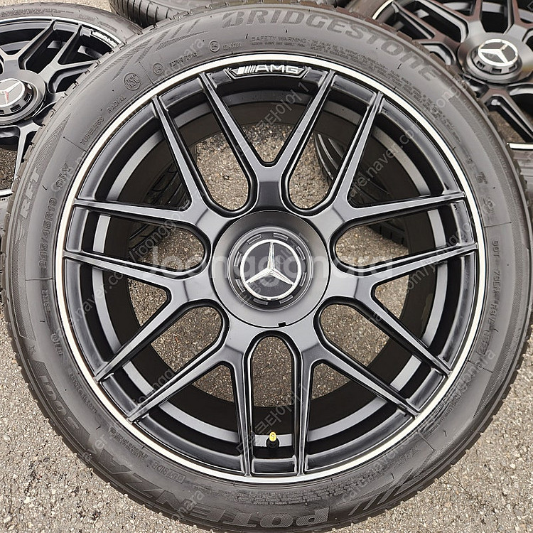 [판매] 벤츠 S63 AMG 퍼포먼스 스타일 19인치 휠타이어 세트 팝니다.--4