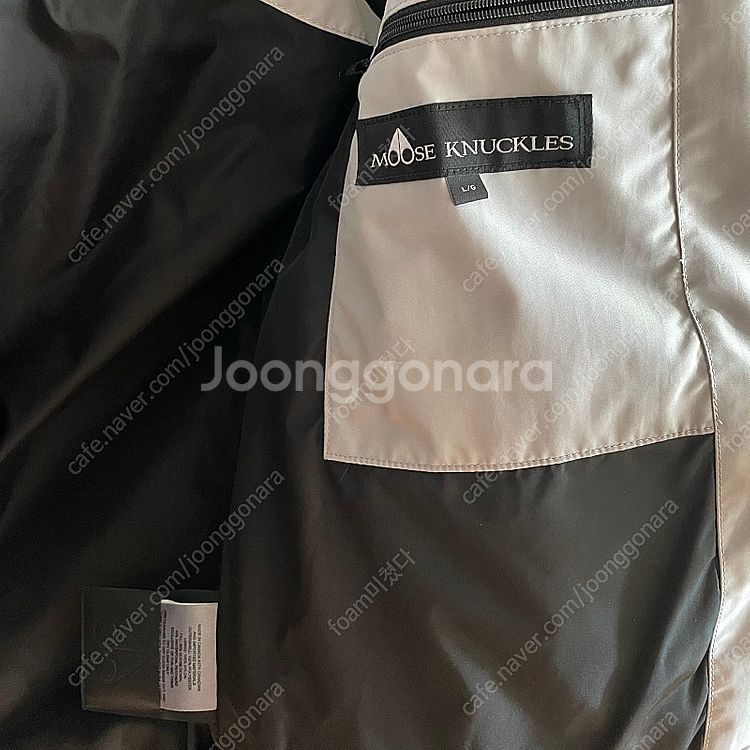 무스너클 스코치다운 봄버 패딩--3