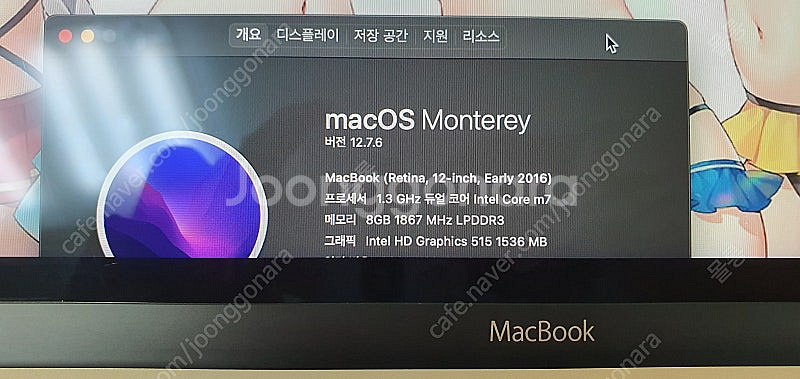 맥북 12인치 2016 골드--5