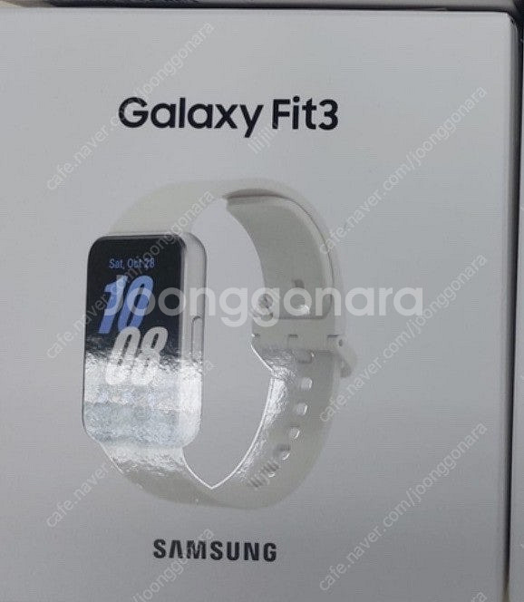 갤럭시핏3 실버 미개봉 판매합니다.--0