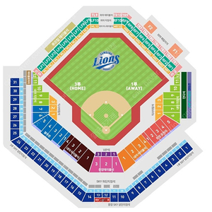 3/25 삼성 라이온즈 vs NC 다이노스 블루존 4연석 양도