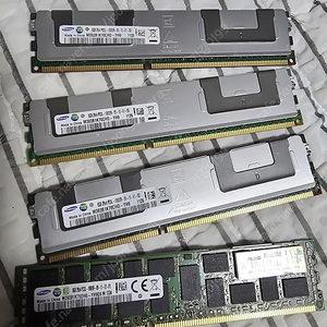 삼성 서버램 DDR3 PC3L-10600R 8gb 3개 운포 3