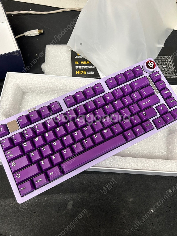 [판매] LEOBOG Hi75 + TTC 플레임퍼플 V...--0