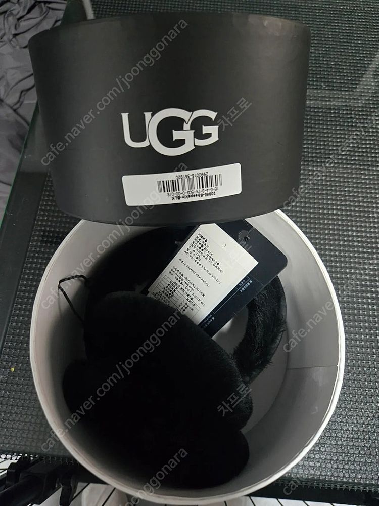 어그 귀마개 블랙--1