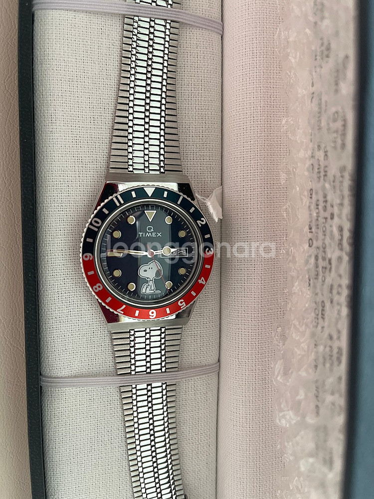 Q-타이맥스(TIMEX) 피너츠 스누피 70주년 한정판--0