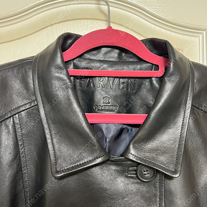 파르뱅 VOLUME DOUBLE LEATHER JACKET