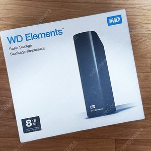 웬디 하드디스크 8테라 WD 8TB Elements 팝니다. (배송비 포함)