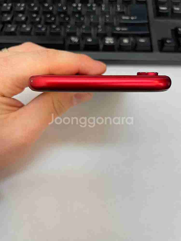 아이폰XR 레드 128GB 배터리89% 상태좋은 중고2...--3