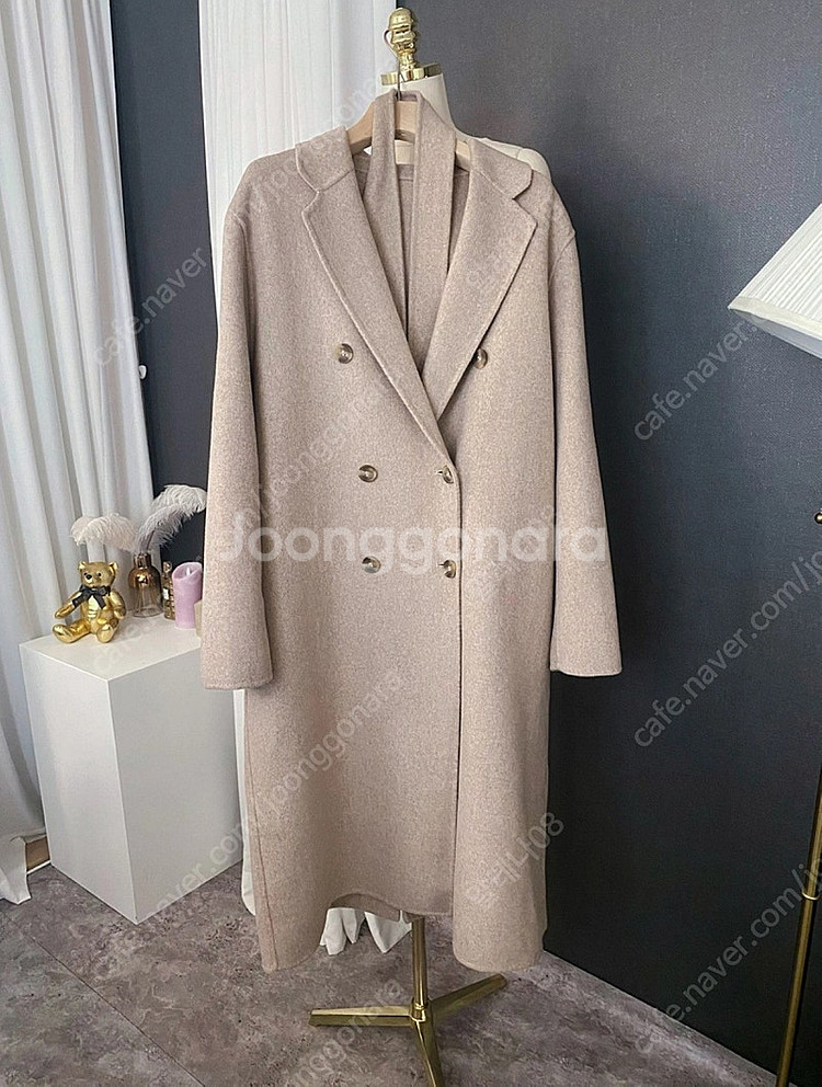 양모캐시미어 100 롱코트 (재고정리)--0